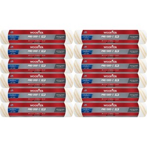 Wooster Genuine 14" Pro/Doo-Z FTP 1/2" Nap Roller Cover 12-Pack, RR667-14-12PK - 1 of 1