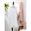 Saro Lifestyle Embroidered Design Nightgown - 4 of 4