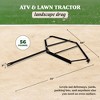 Yard Tuff 5.5 Foot ATV UTV Lawn Tractor Heavy Duty Durable Rust Resistant Steel Landscape Drag to Level Driveways, Lots, and Yards - 3 of 4