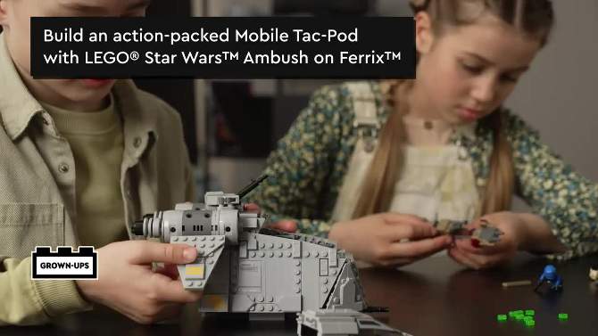 LEGO Star Wars Ambush on Ferrix Andor Series Set 75338, 2 of 8, play video