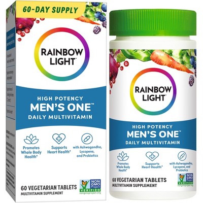 Rainbow Light Men's One Multivitamin Tablets - 60ct