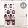 Big Dot of Happiness Maroon Graduation Party Vertical Photo Garland 35 Pieces - 2 of 4