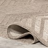 Nuloom Peri Geometric Tetris Indoor/Outdoor Patio Area Rug 5x7, Beige - 4 of 4