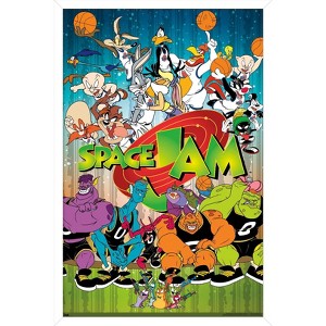 Trends International Looney Tunes: Space Jam - Classic Framed Wall Poster Prints - 1 of 4