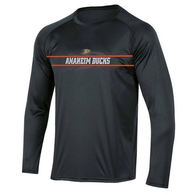  NHL Anaheim Ducks Men's Icing Long Sleeve Performance T-Shirt - S 