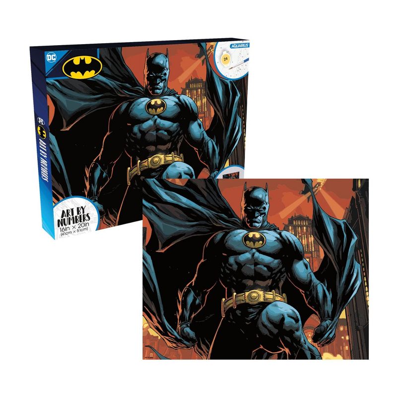 Aquarius Puzzles DC Comics Batman Art By Numbers Painting Kit, 1 of 6