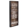 Stupell Industries Porch Life Country Rustic, 10" x 24" - 3 of 4