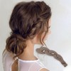Unique Bargains Women's Elegant Twisted Hairpin 4.21"x1.06"x0.83" 1 Pc - 2 of 3