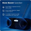 Philips Portable CD Player Boombox with Bluetooth, Dynamic Bass Boost, Dual Speakers, FM Radio, USB & AUX Input, CD-R/CD-RW/MP3 Compatible - 3 of 4