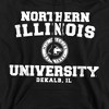 Northern Illinois University Official Circle Logo Unisex Adult Pull-Over Hoodie, Charcoal - image 2 of 4