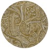 Brown Tan And Beige Paisley Washable Indoor Outdoor Area Rug - 4 of 4