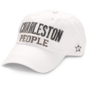 Pavilion Gift Company - Charleston People - White Adjustable Hat - Hats - 1 of 4
