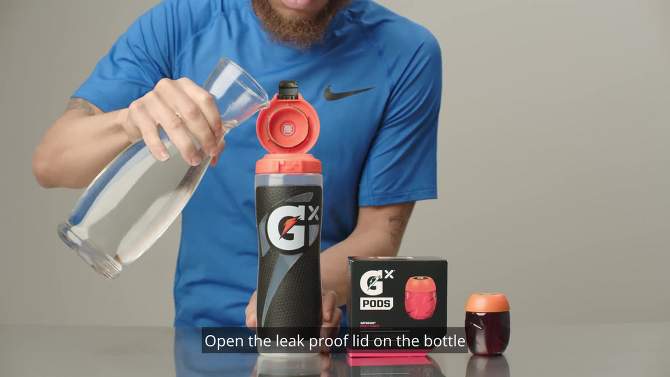 Gatorade GX Glacier Freeze Flavor Pod - 13 fl oz Pod Bottle, 6 of 7, play video