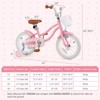Costway 18'' Kids Bike Toddler Bicycle with Training Wheel Kickstand for 4-8 Years Old Purple/Pink/Turquoise/Blue/Beige/Green - 3 of 4