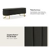 Bernardo Modern Tufted Storage Bench with Metal Legs|ART OF LIVING DESIGNS - 4 of 4