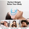 Weighted Eye Mask for Sleeping for Men and Women, Ideal for Lash Extensions, Travel Blackout Night Blindfold with Adjustable Strap (Pink-3D) - 3 of 4