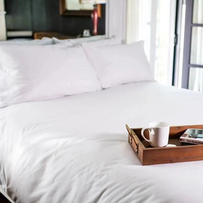 T-300 White Combed Cotton Sheets By Rifz Textiles