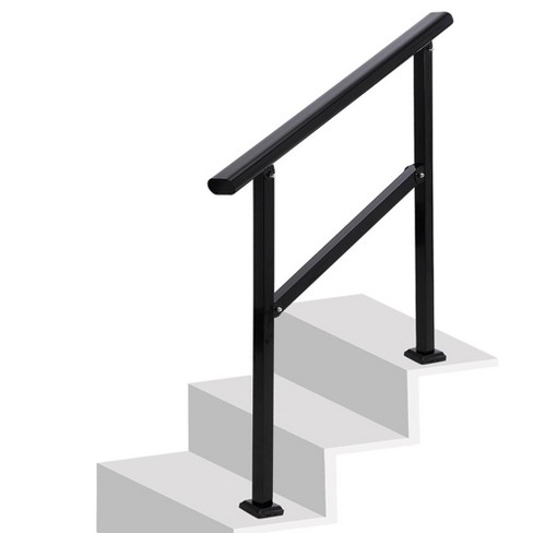 Outdoor Handrails Fits 1 To 3 Steps,adjustable Height Stair Handrail 35 ...