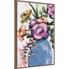 Amanti Art Painterly Florals in Vase II by Yvette St. Amant Framed Wall Art Print - 2 of 4