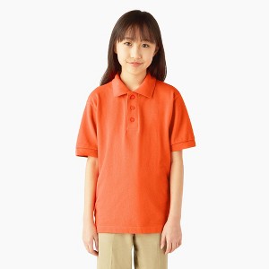 Dickies Kids' Piqué Short Sleeve Polo, 4-20 - 1 of 4