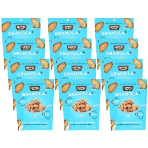 Hippie Snacks Vanilla Almond Clusters Granola  - Case of 12/8 oz - 1 of 4
