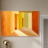 Art Remedy Modern Orange Modern Color Block Abstract Wall Art Framed - 2 of 4