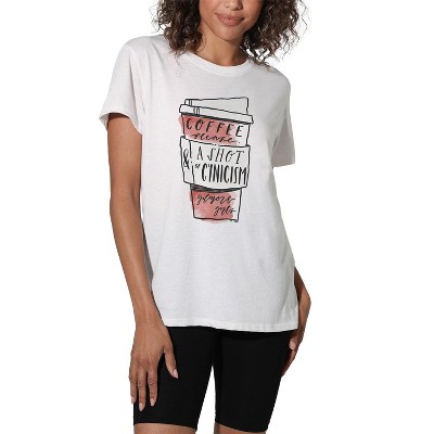 Women's Gilmore Girls Coffee Please Loose T-Shirt