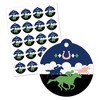 Big Dot of Happiness Kentucky Horse Derby - Horse Race Party Favor Gift Tags (Set of 20) - 2 of 4