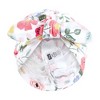Hudson Baby Infant Girls Turban Cotton Headwraps, Modern Botanical, 0-24 Months - 3 of 4