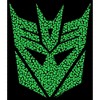 Men's Transformers St. Patrick's Day Cloverfield Decepticon Logo T-Shirt - image 2 of 4