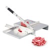 Manual Stainless Steel Meat Slicer | Hand-Crank Frozen Slicer for Beef, Mutton & Roll Meat | Adjustable Thickness - 2 of 4