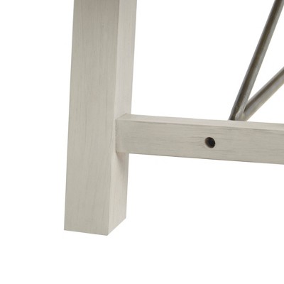 Sonoma Reclaimed Pine 66" Dining Bench with Rustic Metal Accents