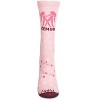 Memoi Women's Gemini Zodiac Sign Crew Socks Pink Icing 9-11 - 2 of 4