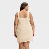 Women's Crochet Mini Shift Dress - A New Day™ - 2 of 3