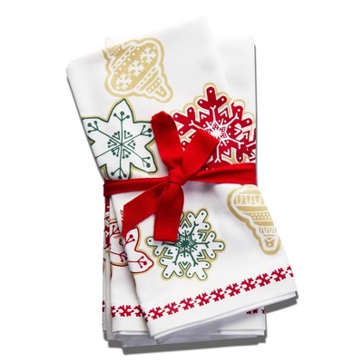 tagltd Sugar Cookie Napkin Set Of 4 Cloth Napkin Holder For Home Table Dinner Decor
