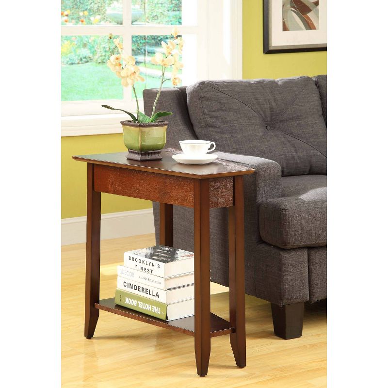  Breighton Home Harper Triangle End Table with Shelf, 4 of 5