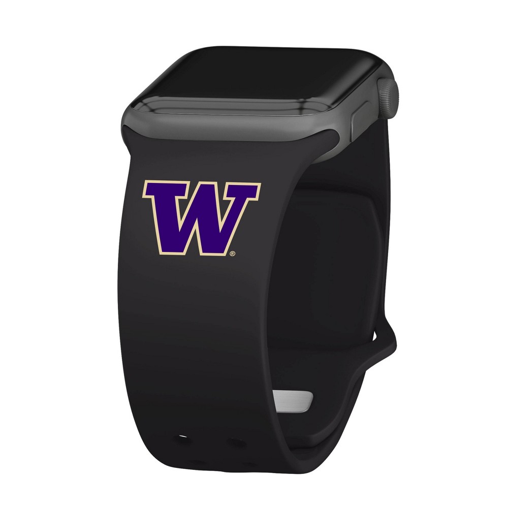 NCAA Washington Huskies Silicone Apple Watch Band 38/40/41mm