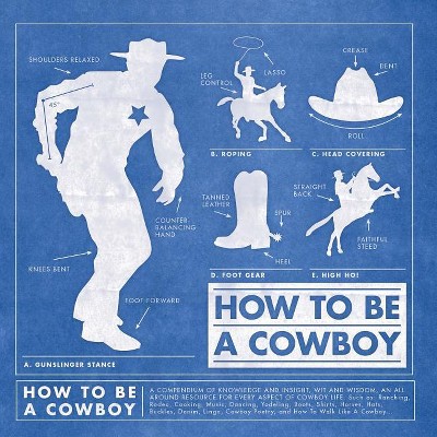 How to Be a Cowboy - (Western Humor) by  Jim Arndt (Hardcover)