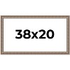 PosterPalooza | Ornate Gold Picture Frame - UV Acrylic, Backing Board, Hanging Hardware Included - 2 of 4