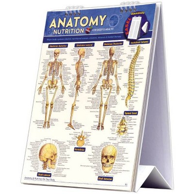 Anatomy & Nutrition for Body & Health Easel Book - by  Vincent Perez (Poster)