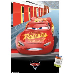 Trends International Disney Pixar Cars 3 - Lightning Unframed Wall Poster Prints - 1 of 4