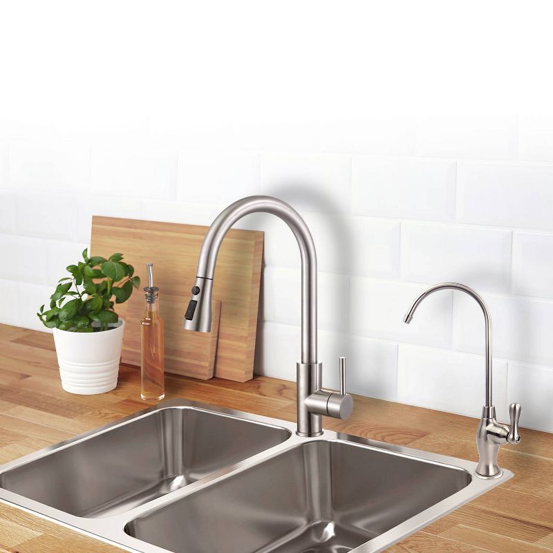 APEC Water Systems Luxury Designer Faucet - Brushed Nickel - FAUCET-CD-COKE-NP, 2 of 4