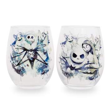 Set of 3 NEW Pyrex LE Disney Nightmare Before Christmas Glass