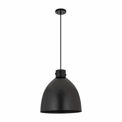 Newton Bell - 1 Light Pendant In Industrial Style-17.38 Inches Tall and 16 Inches Wide