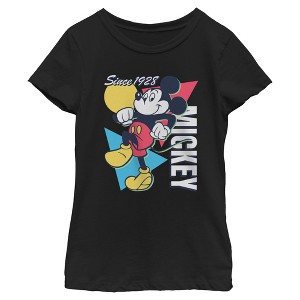 Girls Mickey & Friends Since 1918 Retro T Shirt - 1 of 4