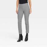Women's High-Rise Slim Fit Bi-Stretch Ankle Pants - A New Day™