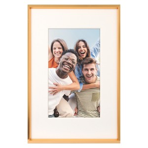 REGALWOVEN Aluminum Wall Decor Horizontal and Vertical Hanging Picture Frames 1 Pc - 1 of 4