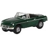 MG MGB Roadster RHD (Right Hand Drive) British Racing Green 1/148 (N) Scale Diecast Model car by Oxford Diecast - 2 of 4