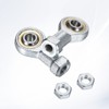 Unique Bargains Self-Lubricating Thread Steel Joint Jam Nuts Rod End Bearing - 4 of 4