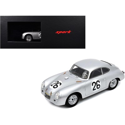 Porsche 356 #26 "Porsche KG" "24 Hours of Le Mans" (1956) with Display Case 1/18 Model Car by Spark